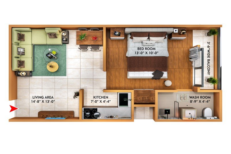 Yashoda Heights cluster plan layout